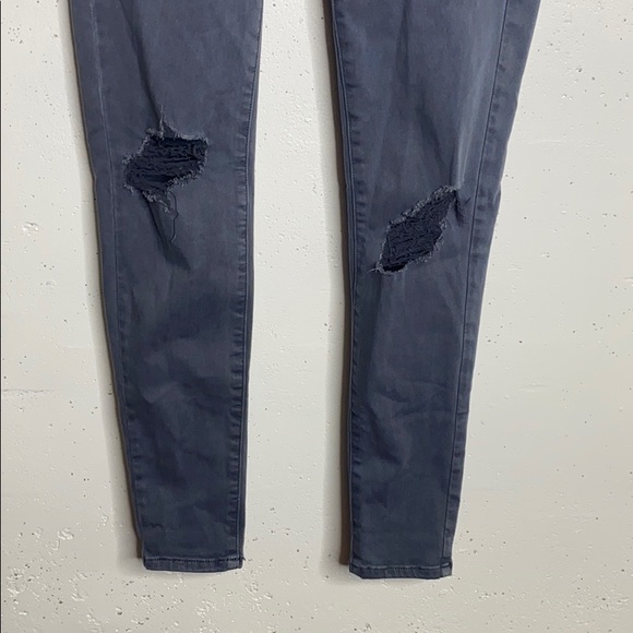 American Eagle Blue Twill Jegging - Picture 3 of 10